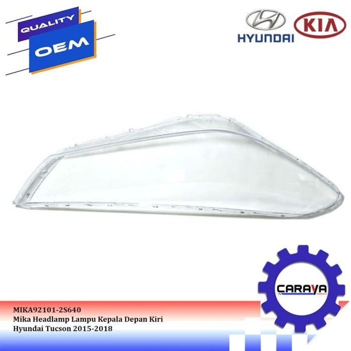 Mika Headlamp Lampu Kepala Depan Kiri Hyundai Tucson 2015-2018