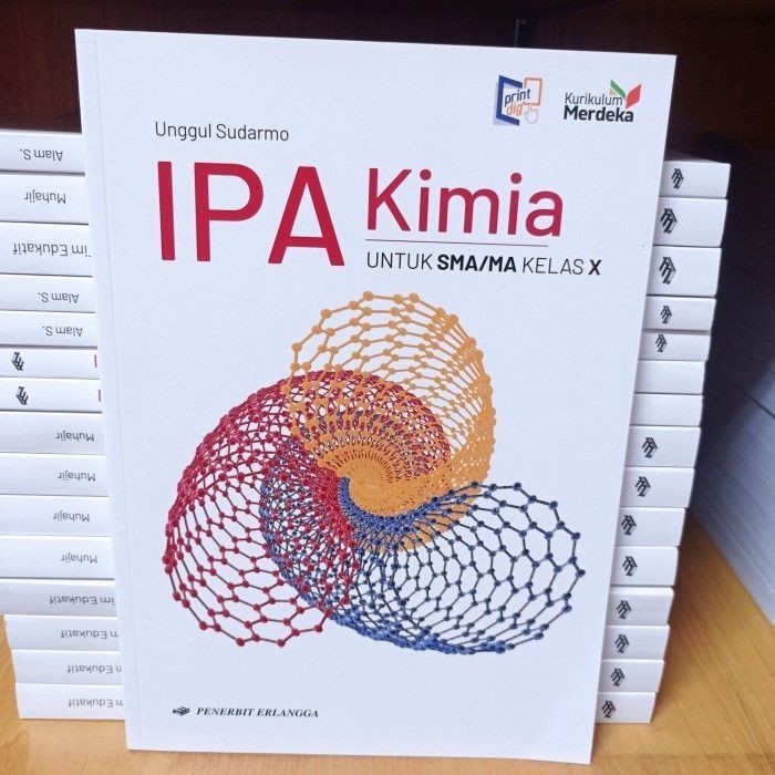 Buku IPA Kimia Untuk SMA SMU MA Kelas 1 / X / 10 Kurikulum Merdeka