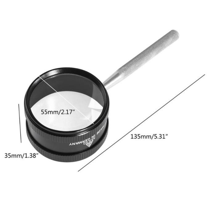 

Kaca Pembesar 35x AB77 / Lup Lensa Magnifier Handheld / Membaca L21JA