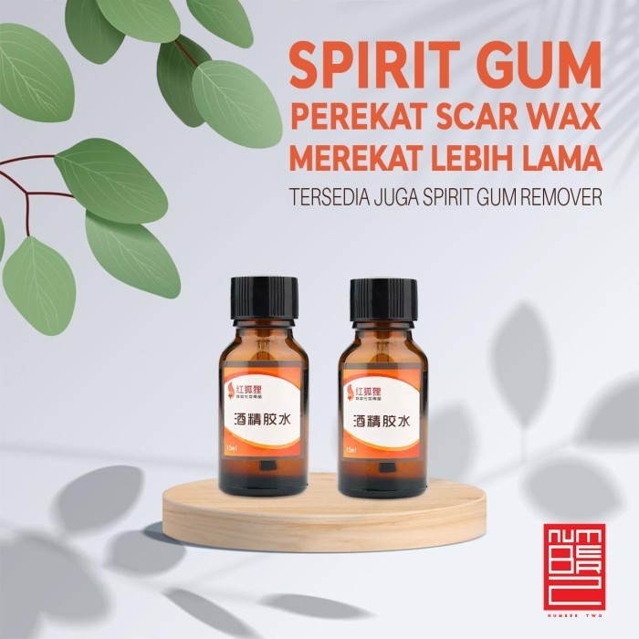 

Spirit gum adesive remover lem khusus kulit adesive gel lem wax remove