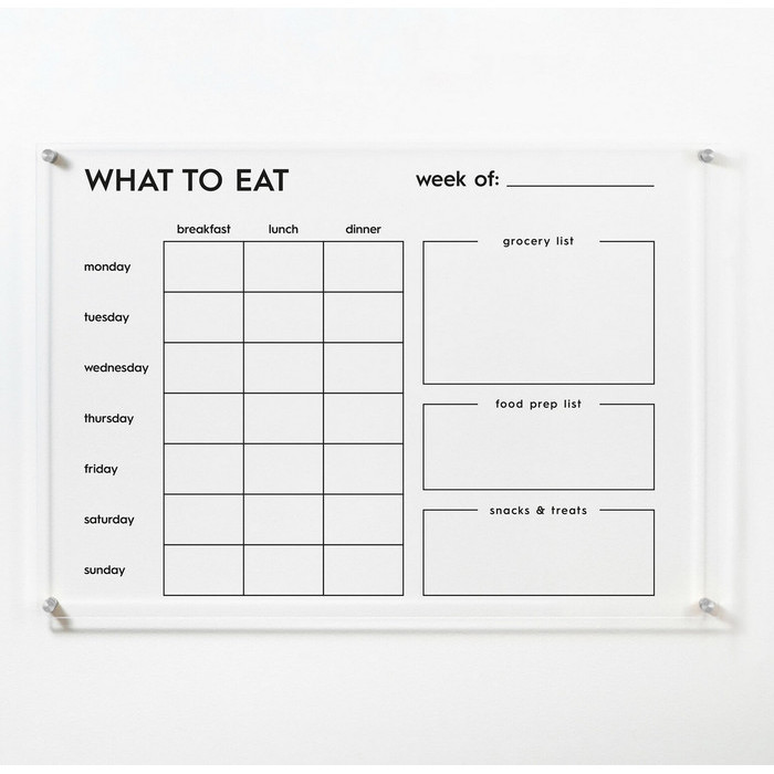 

Daily Planner Akrilik Wall Planner Acrylic Dinding TERMURAH