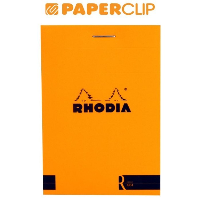 

NOTEPAD RHODIA N11 LE R HEAD STAPLED ORANGE A7 LINED 112011C HOT PROMO