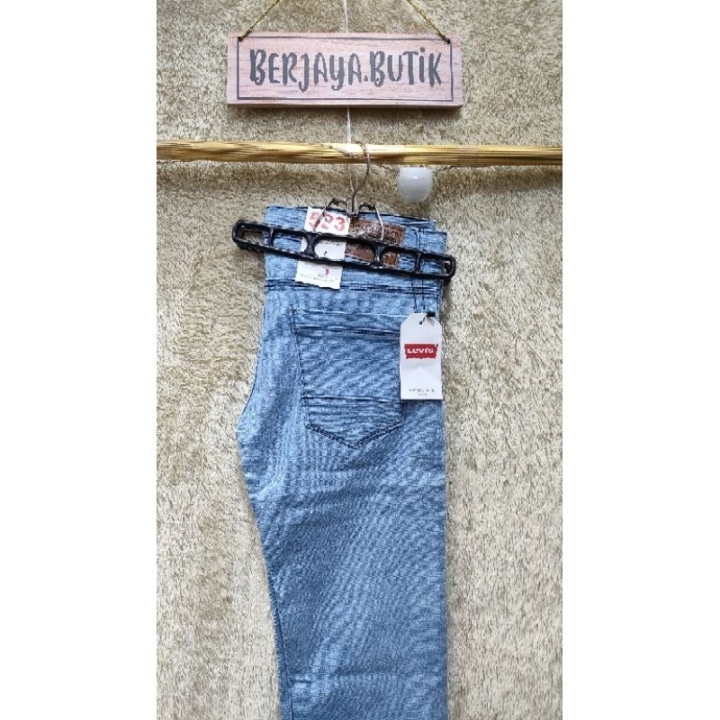 Promo Mega Sale 4.4 // celana jeans panjang cowok /pria botol slim fit standar dan jumbo