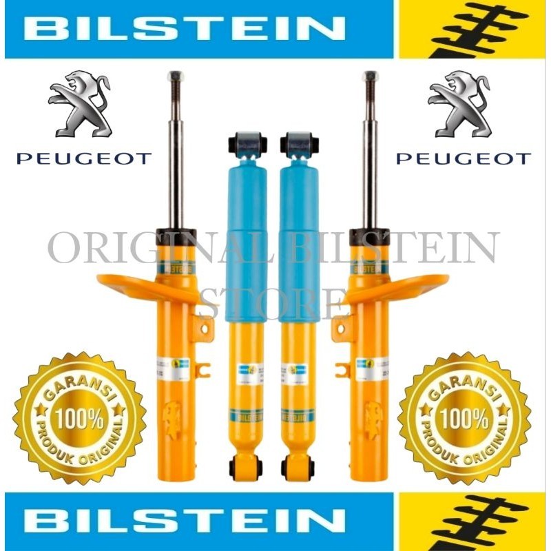 SHOCKBREAKER DEPAN BELAKANG PEUGEOT 206 ORIGINAL BILSTEIN B6