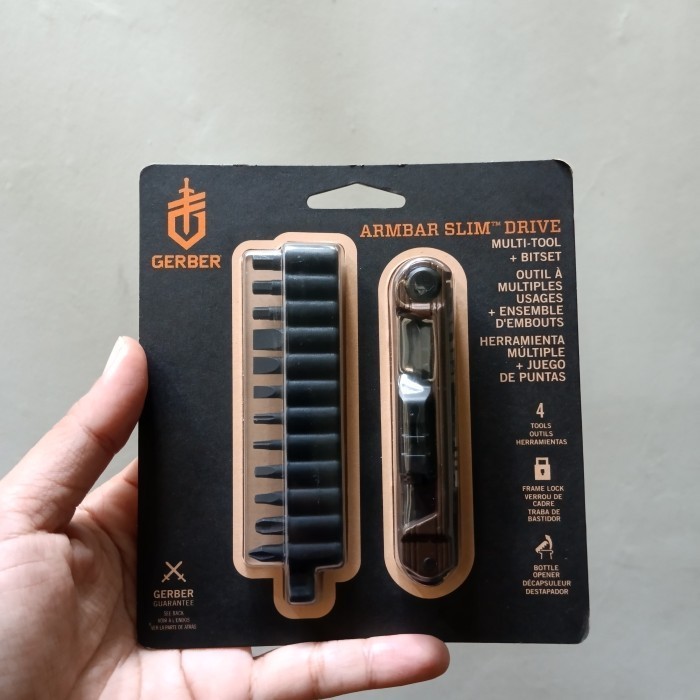 GERBER ARMBAR SLIM DRIVE BITKIT MULTI TOOL EDC BURNT BRONZE