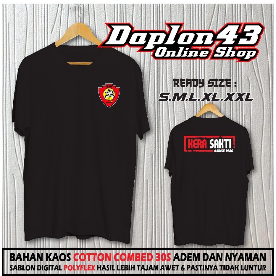 KAOS LOGO IKS.PI KERA SAKTI # SINCE 1980 // KAOS PENCAK SILAT INDONESIA // KAOS DISTRO KERA SAKTI //