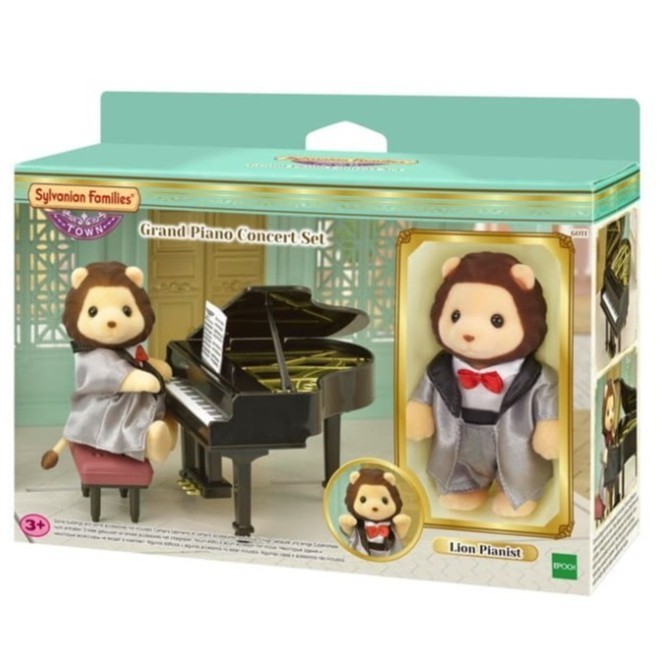 Mainan Koleksi Sylvanian Families Grand Piano Concert Set