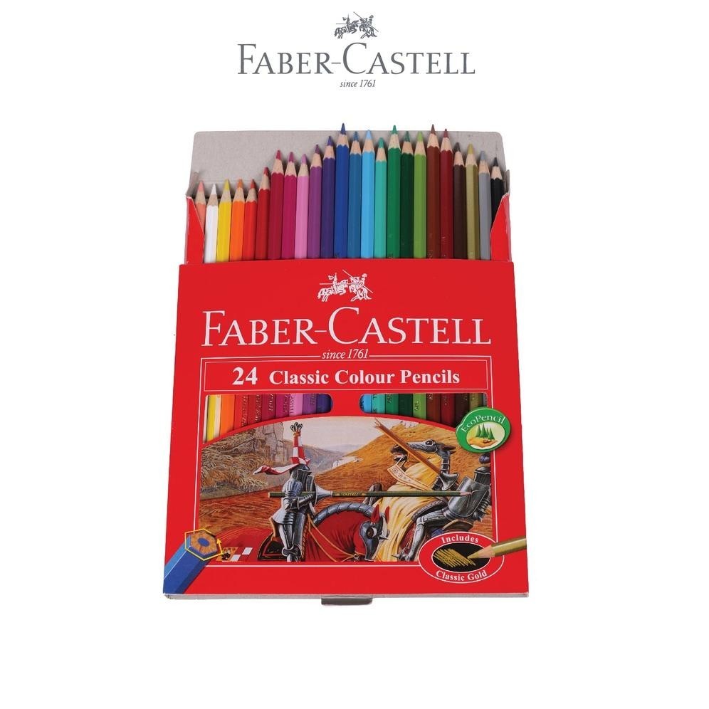 

FABER-CASTELL CLASSIC COLOUR PENCILS TERBARU