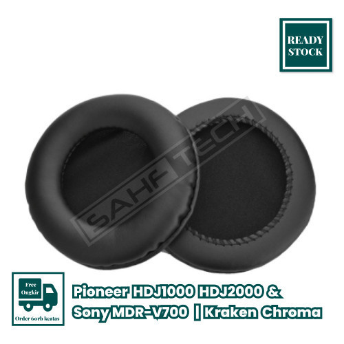 Earpad Cushion Pioneer Hdj1000 Hdj2000 Kraken Chroma V.1 Mdr-V700