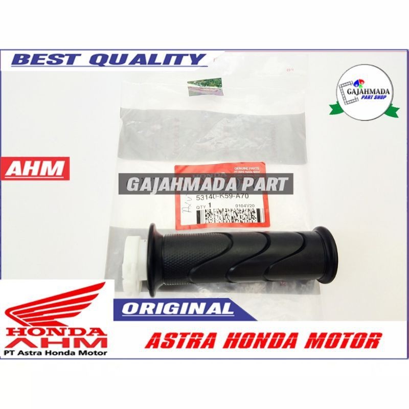 HAND GRIP HANFAT KANAN VARIO 150 125 LED 2018 ORIGINAL HONDA
