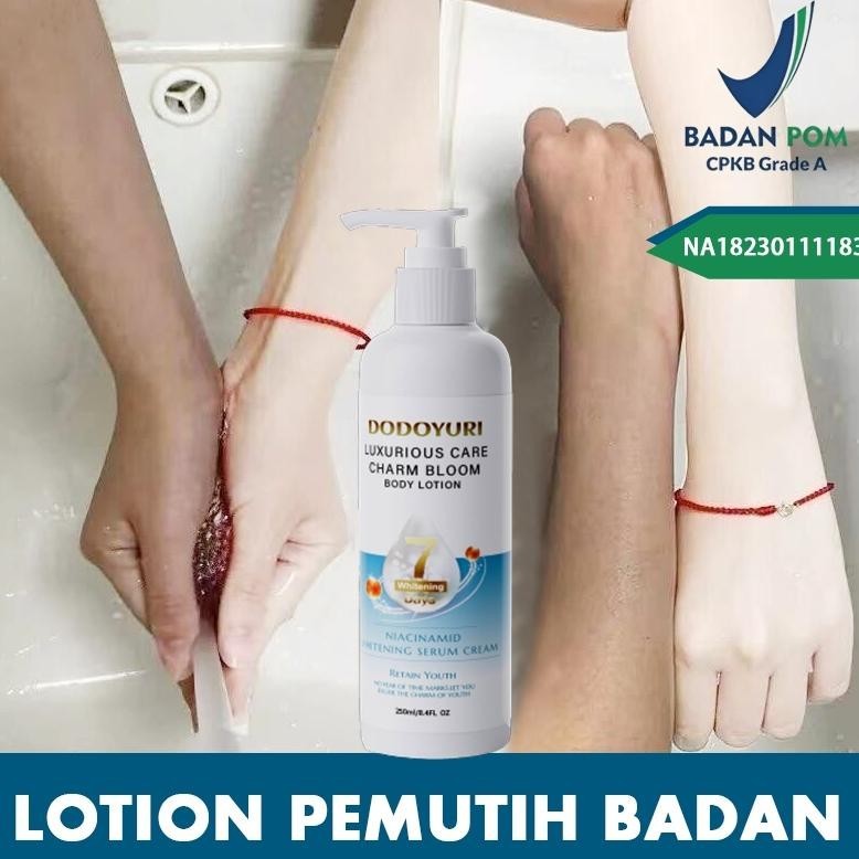(BPOM) Body lotion pemutih lotion pemutih badan pemutih badan permanen body lotion mencerahkan kulit