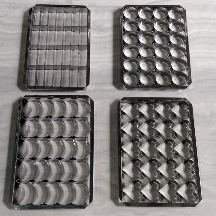 

IA768 cetakan kue kering kastengel 4 bentuk TERMURAH