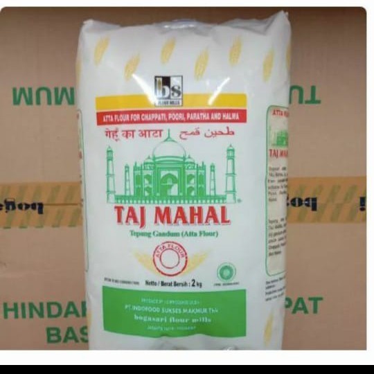 

WR673 TAJMAHAL WHEAT FLOUR / TEPUNG GANDUM TAJMAHAL 1 KARTON (24 KG ) NEW