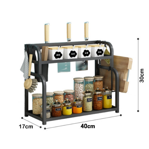 

EY156 Rak tingkat bumbu dapur Rak bumbu masak tempat penyimpanan rak bumbu NEW
