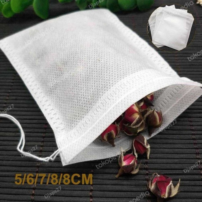 

TI470 KANTUNG FILTER SARINGAN TEH / WADAH BUMBU MASAK TEABAG 100 PCS NEW