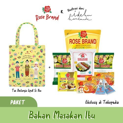 

ZO880 Rose Brand - Paket Bahan Masakan Si Ibu ( Kuning ) GRATIS ONGKIR