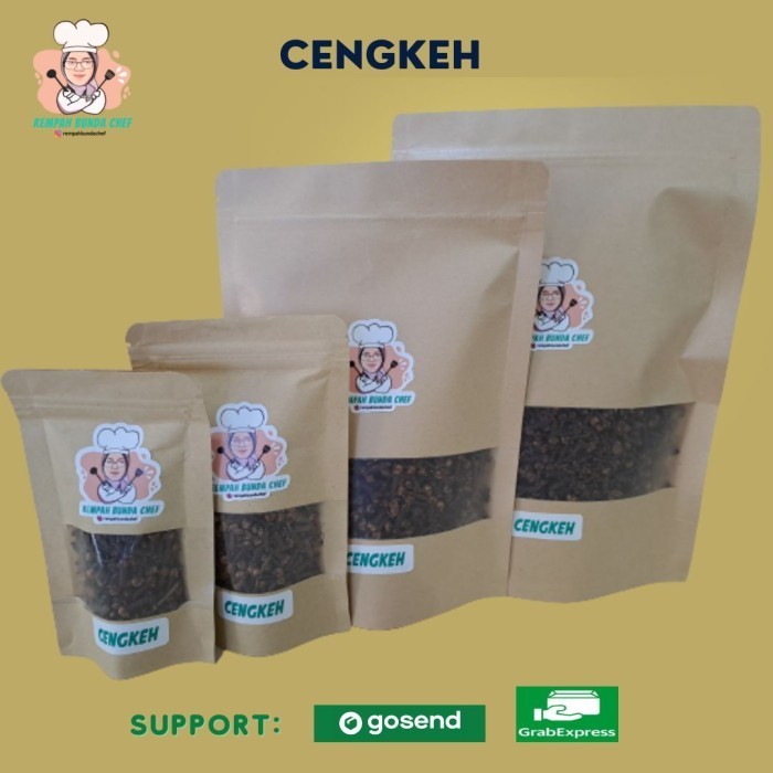 

TQ532 Rempah Bumbu Dapur Cengkeh Kering Bersih Cengkih Bahan Masakan NEW