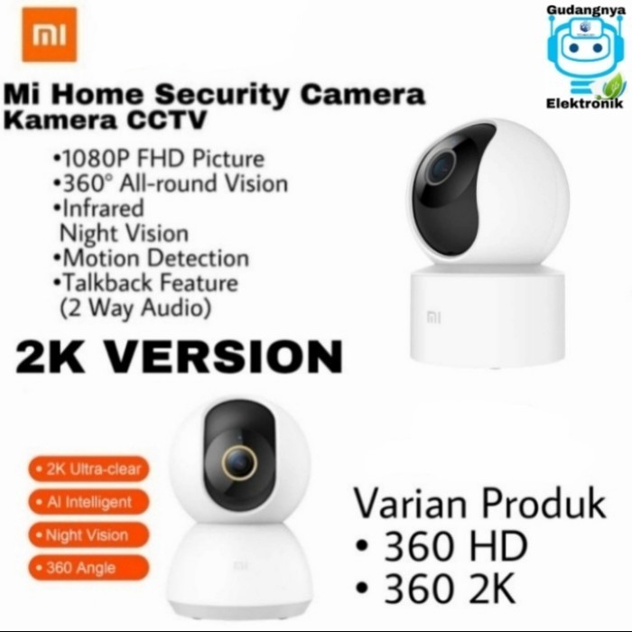 Xiaomi Camera 360 2K1080P-Xiaomi Cctv Mi Home Security Camera 360