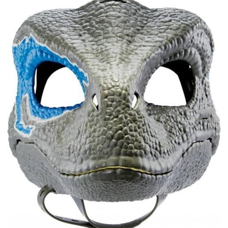 BDC Topeng Jurassic World Velociraptor Blue Mask TERLARIS