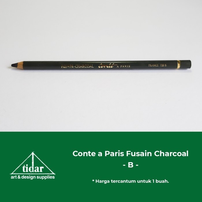 

Conte A Paris Fusain Charcoal Pencils 728 - Pensil Arang Konte -Anza Wahda