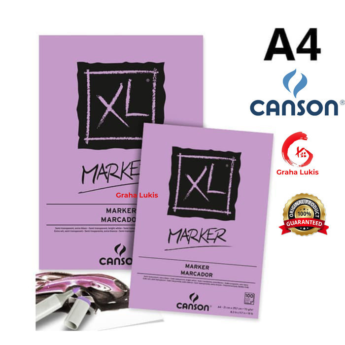 

Canson Xl Marker Pad A4 -Anza Wahda