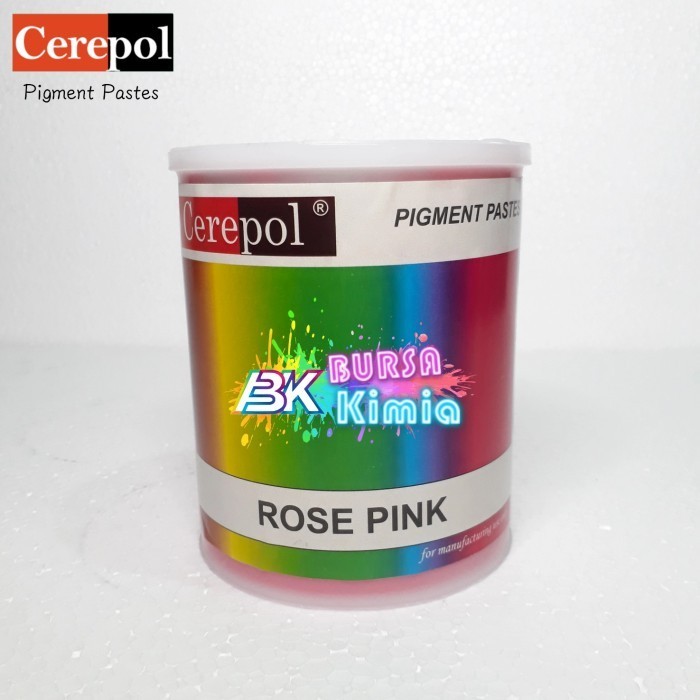 

Cerepol Rose Pink Pigment Pasta Cairpewarna Resinfiberglass -Anza Wahda