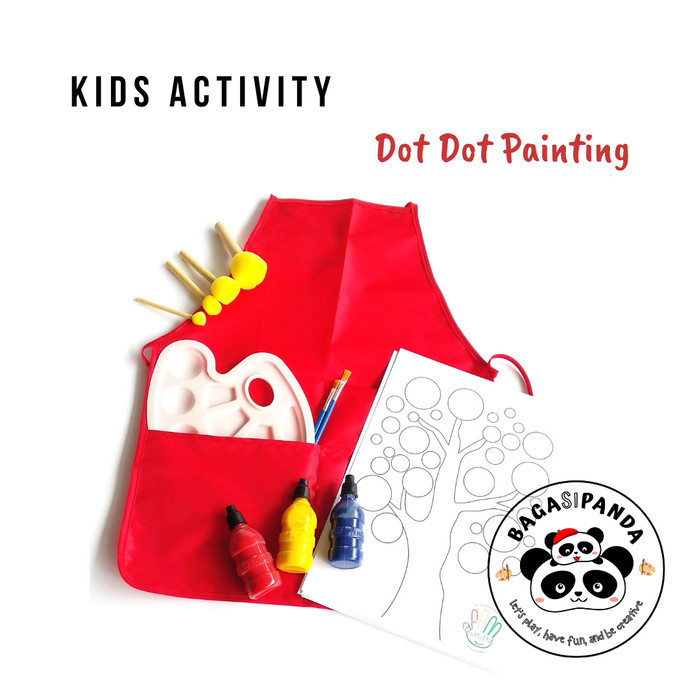 

Paket Alat Melukis Untuk Anak-Anak Painting Tools For Kids -Anza Wahda