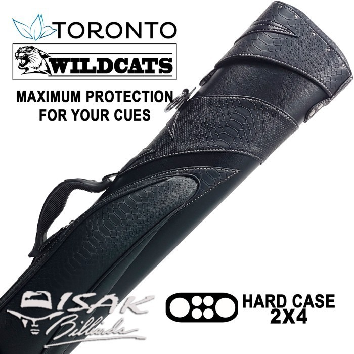 Toronto Wildcats 2x4 Case 117 - Tas Stick Cue Billiard Biliar 2B4S