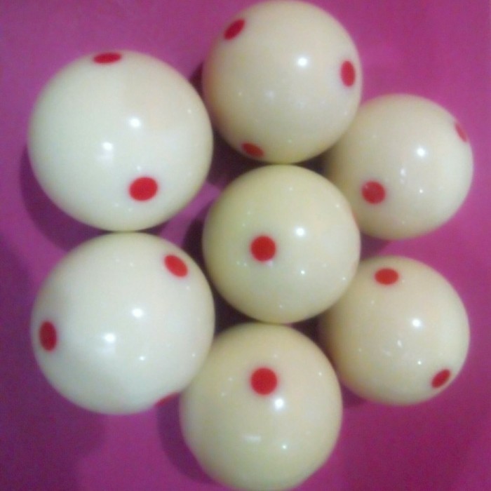 Bola gaco titik 6 billiard. - gaco bilyar - biliar