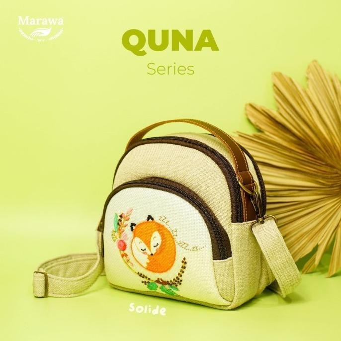 Tas selempang Marawa Handmade Quna Series - Solide