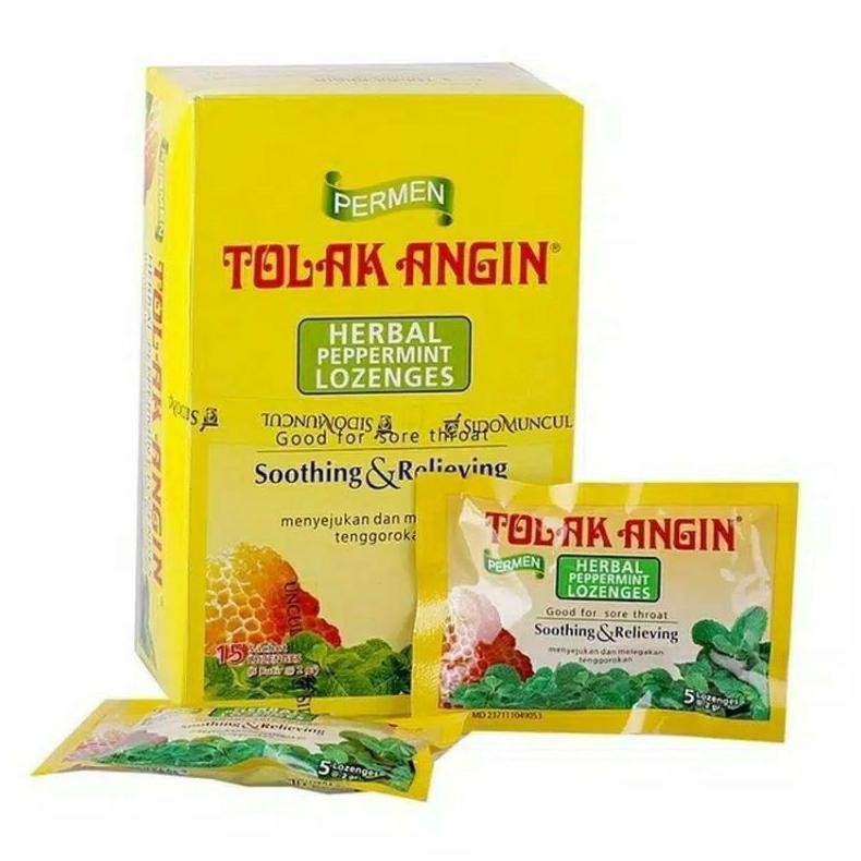 

Permen Tolak Angin Sido Muncul 1 box isi 15 sachet