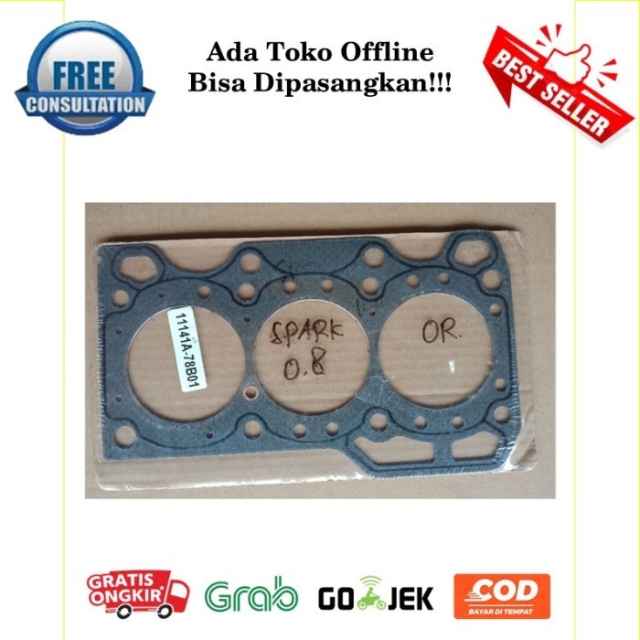 Packing Paking Cylinder Head Chevrolet Spark 0.8 Gasket Cylinder Head