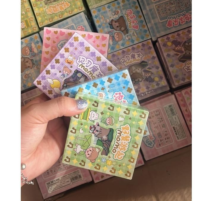 

New Arrival Stiker Mini 100 Lembar Stiker Momo Stiker Mini Korea Rainbow Anti Air Stiker Viral Waterproof Sticker Motif Kartun Korea Lucu Jaminan Mutu