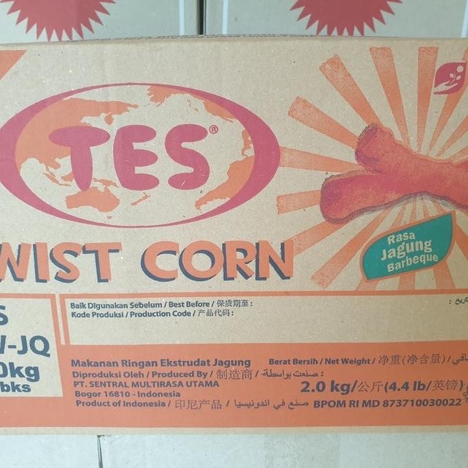 

READY STOCK TWIST CORN TES 2KG !!!!!