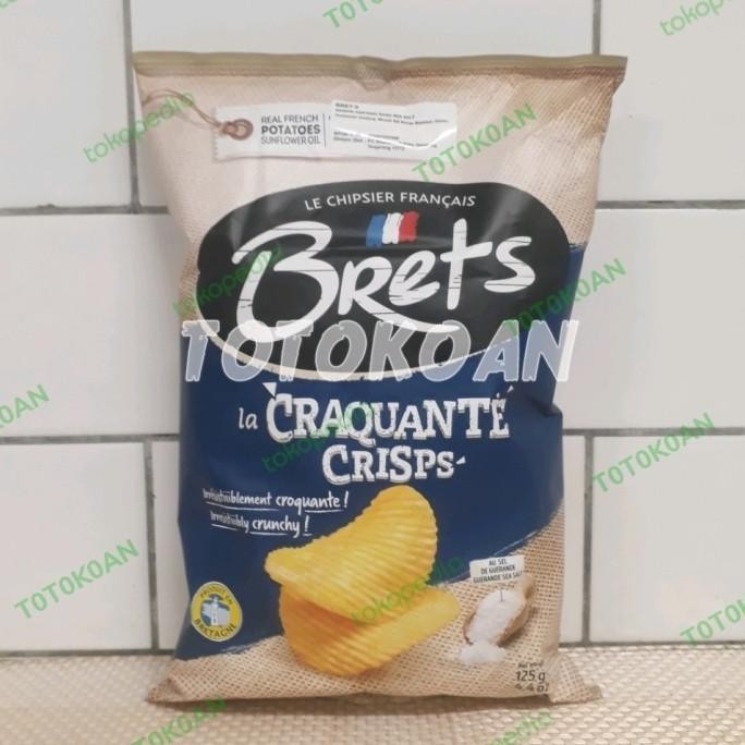 

BIG SALE BRETS GUERANDE SEA SALT POTATO CHIPS 125 GR !!!!!