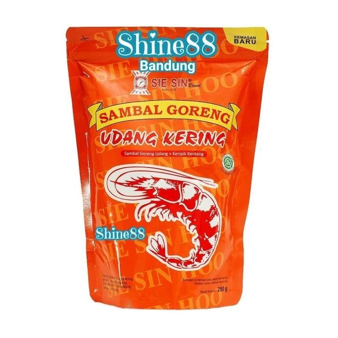 

BIG SALE (250 GR) SAMBAL GORENG UDANG + KERIPIK KENTANG SIE SIN HALAL !!!!!