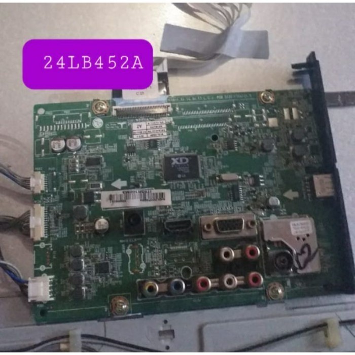 HEMAT MAINBOARD-MESIN-MB-MODUL-TV LED LG 24LB452A