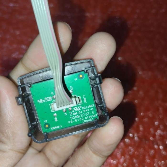 MODUL PCB SENSOR TOMBOL TV LED CHANGHONG L32H7 SENSOR TV LED CHANGHONG