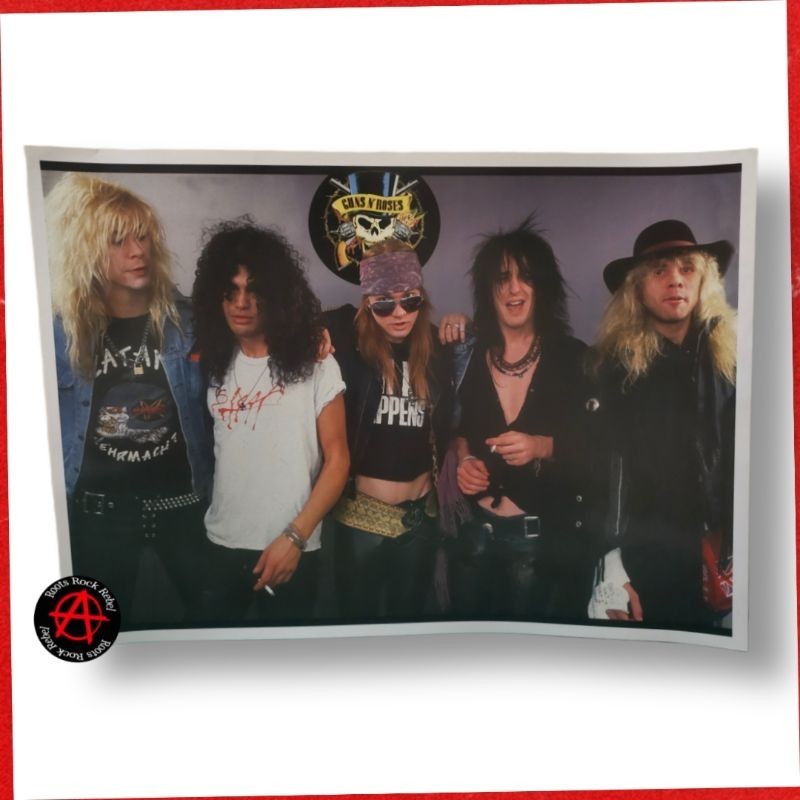 POSTER - GUNS N ROSES skull (Ukuran Jumbo) GNR