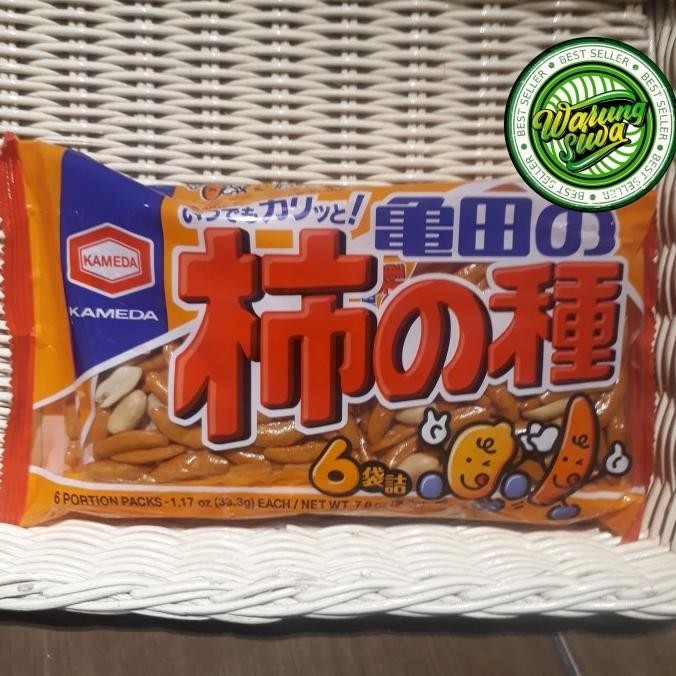 

TERBARU KAMEDA KAKINE TANE - MAKANAN RINGAN DARI BERAS DAN KACANG JEPANG 210GR !!!!!