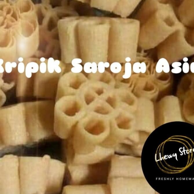 

READY STOCK KERIPIK SAROJA ASIN LHEWY TOPLES 500GR !!!!!