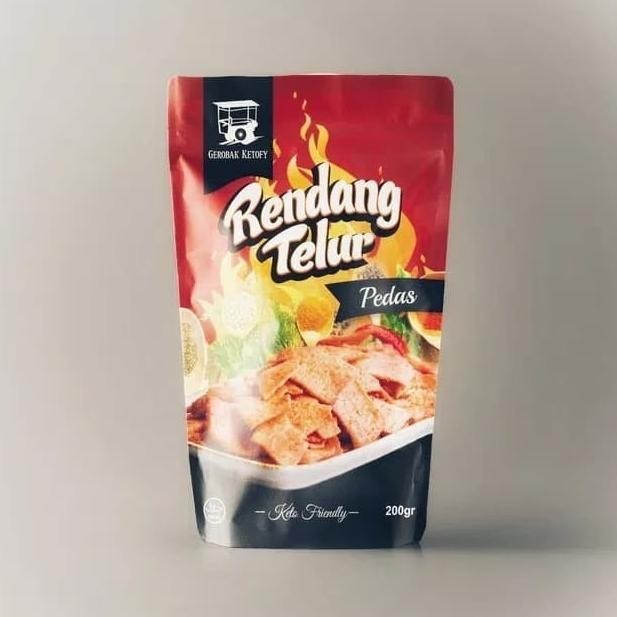 

READY STOCK GEROBAK KETOFY KERIPIK RENDANG TELUR PEDAS 200 GR !!!!!