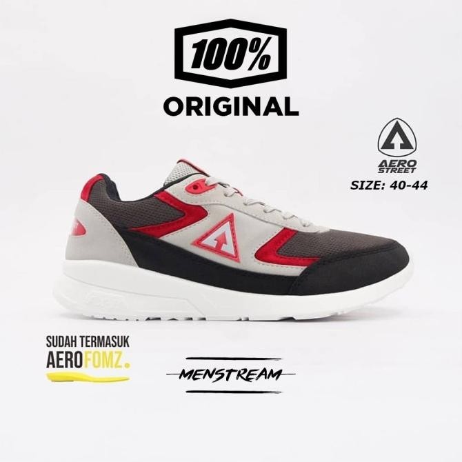 Sepatu Aerostreet Osaka / Riku Sneakers Casual Sport Pria