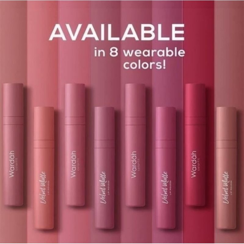 LIPSTIK WARDAH COLORFIT VELVET MATTE LIPMOUSE LIP MOUSE