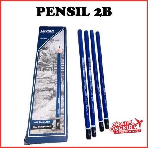 

Termurah 1Pack Pensil 2B M2000 Alat Tulis Sekolah Dan Kantor Jaminan Mutu