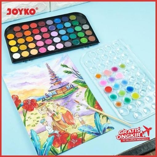 

Flash Sale Joyko Watercolor Set Cat Air Wc-3 Isi 16 Warna Harga Discount