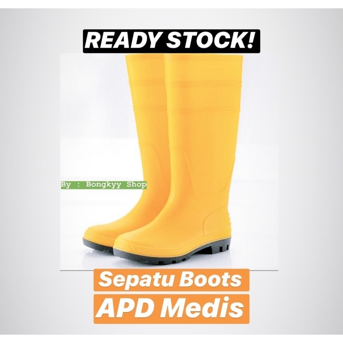 SEPATU SAFETY BOOT APD / SEPATU MEDIS ANDO