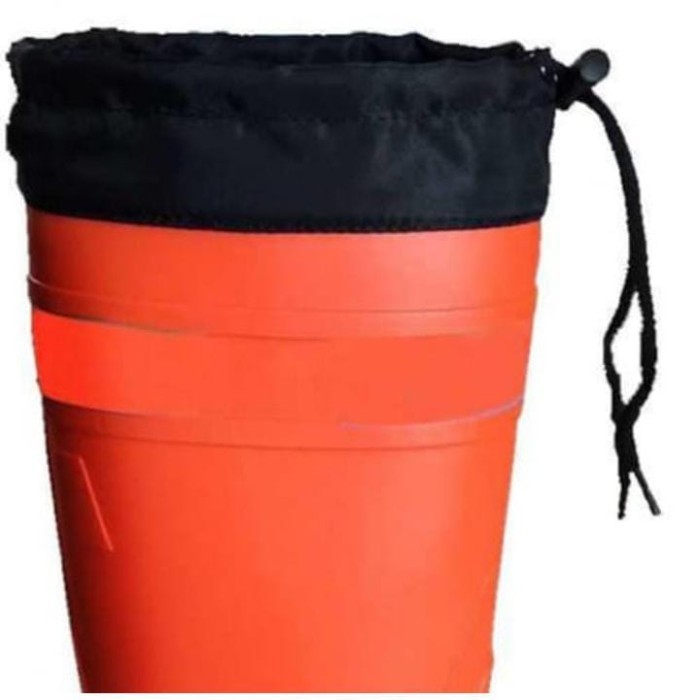 SEPATU BOOTS KARET PANJANG SAFETY KRISBOW - SAFETY BOOTS PVC ORANGE