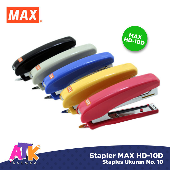 

Terbaru Staples Max Hd-10D Stapler Steples Murah