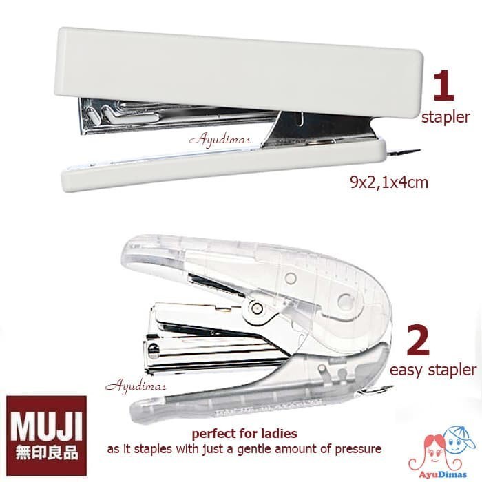 

Ready Muji Easy Stapler / Stapler - Staples Untuk Wanita Terbaik